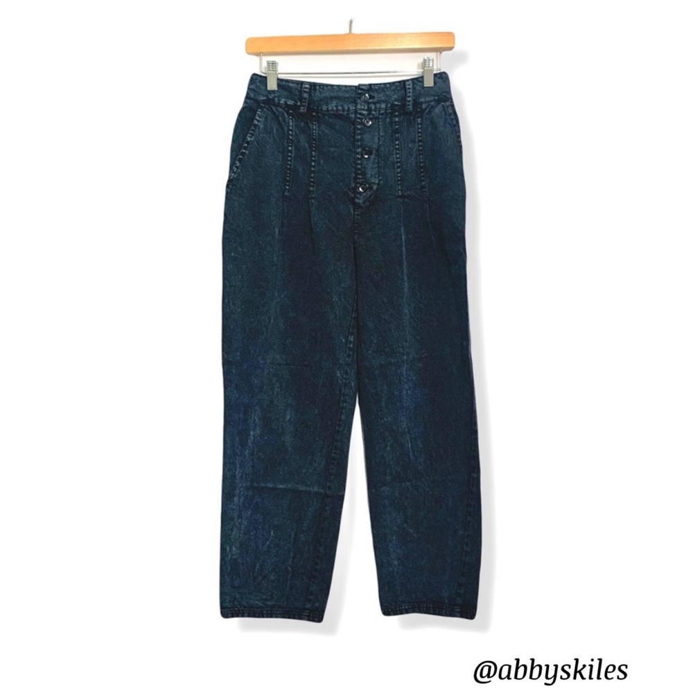 Revolve Young Fabulous & Broke Black Jeans High Rise Button Fly Y2K Size 4